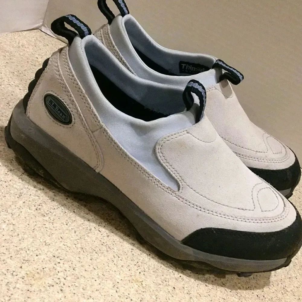 👍 LL Bean Suede Rugged Shoes Size 8. A9